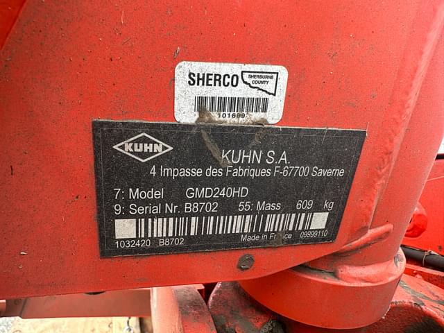 Image of Kuhn GMD240HD equipment image 3