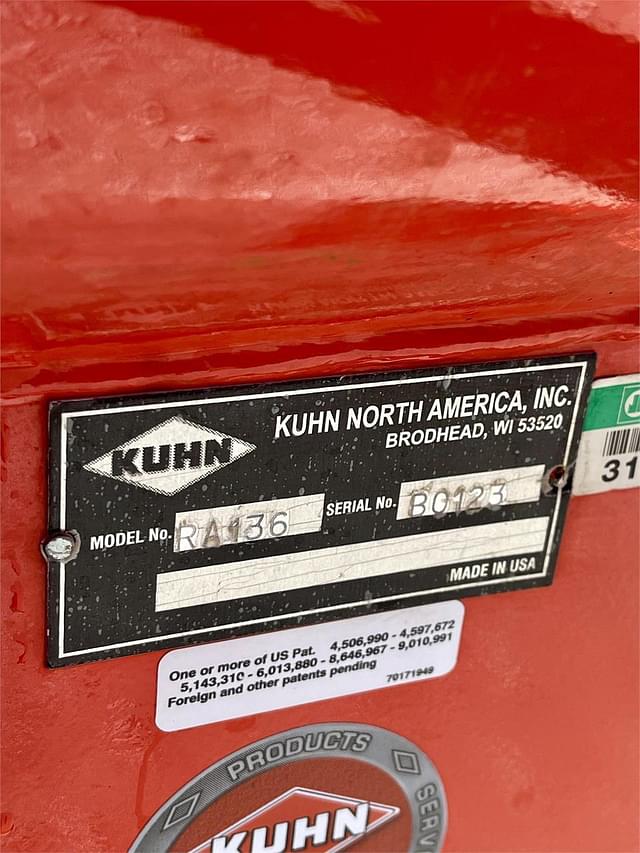 Image of Kuhn Knight RA136 equipment image 2