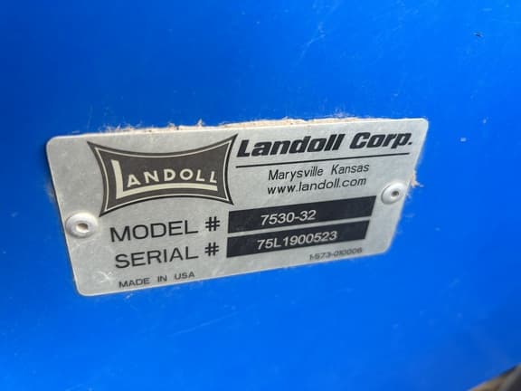 Image of Landoll 7530-32 equipment image 2