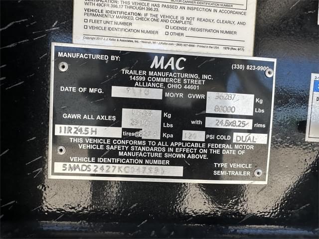 Image of Mac A3LL equipment image 4