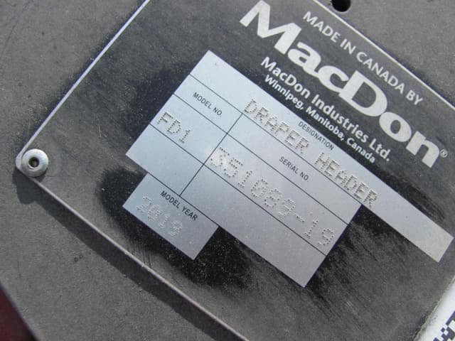 Image of MacDon FD135 equipment image 1
