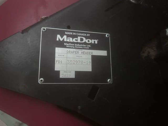 Image of MacDon FD145 equipment image 1