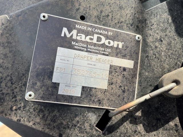 Image of MacDon FD145 equipment image 1