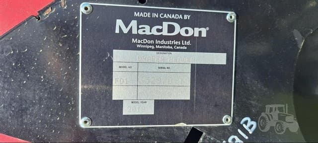 Image of MacDon FD145 equipment image 1