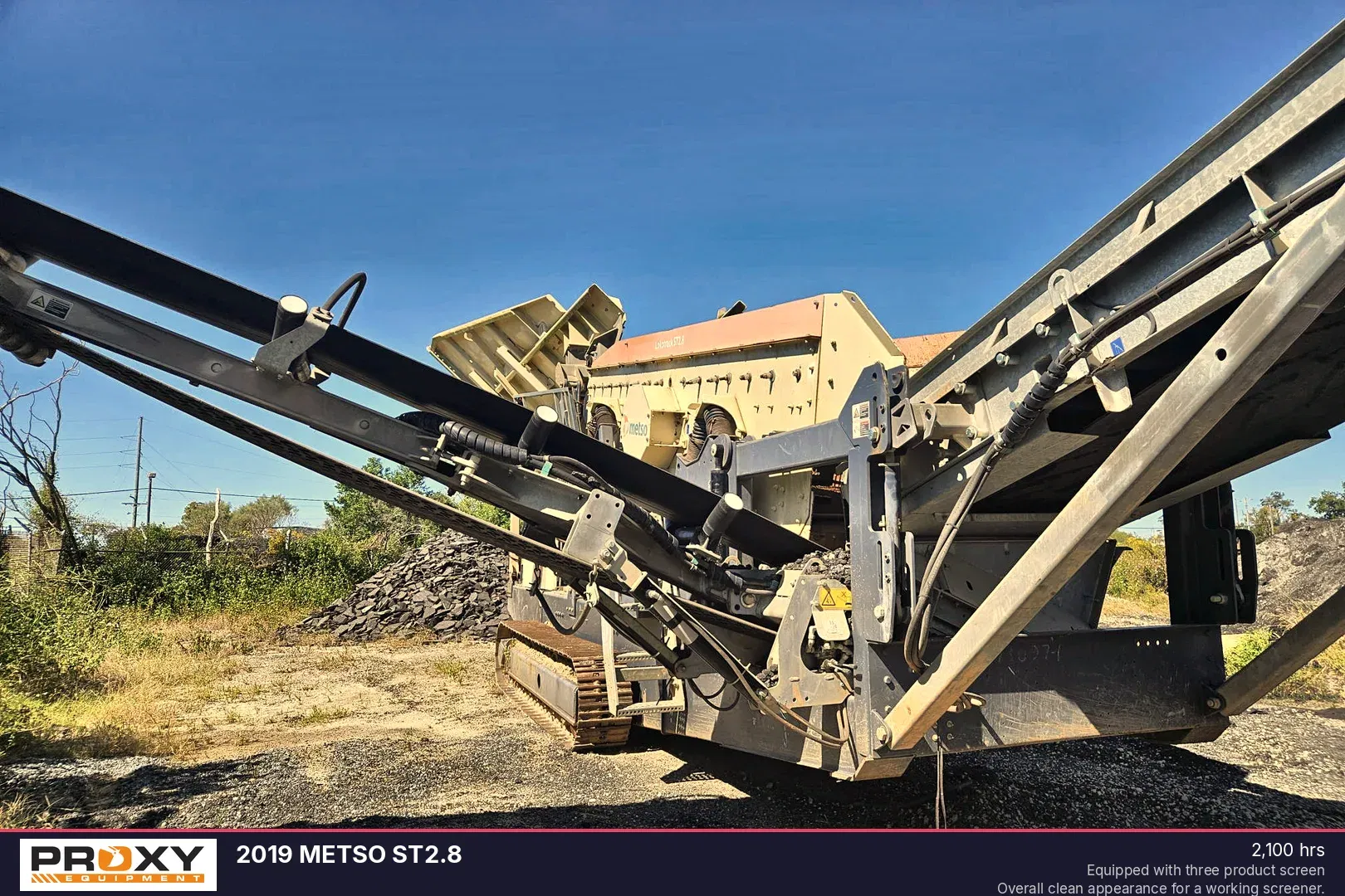 2019 Metso ST2.8 Equipment Image0