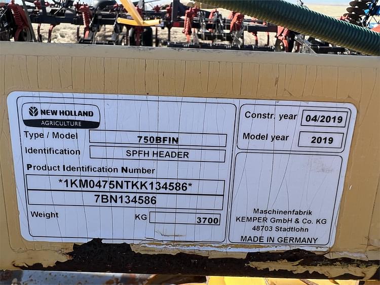 Main image New Holland 750BFIN 13