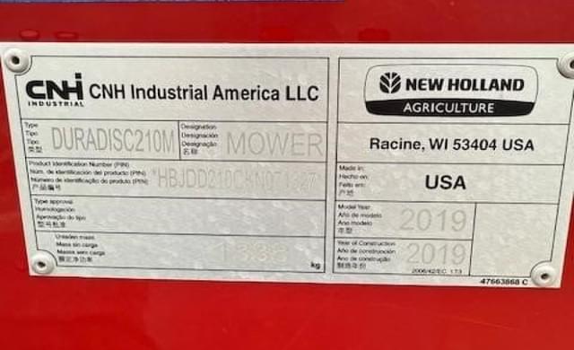 Image of New Holland Duradisc 210M equipment image 4