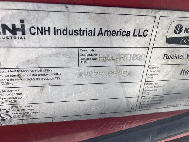 Image of New Holland ProCart 1022 equipment image 4