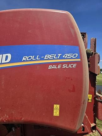 Image of New Holland RB450 Bale Slice Primary image