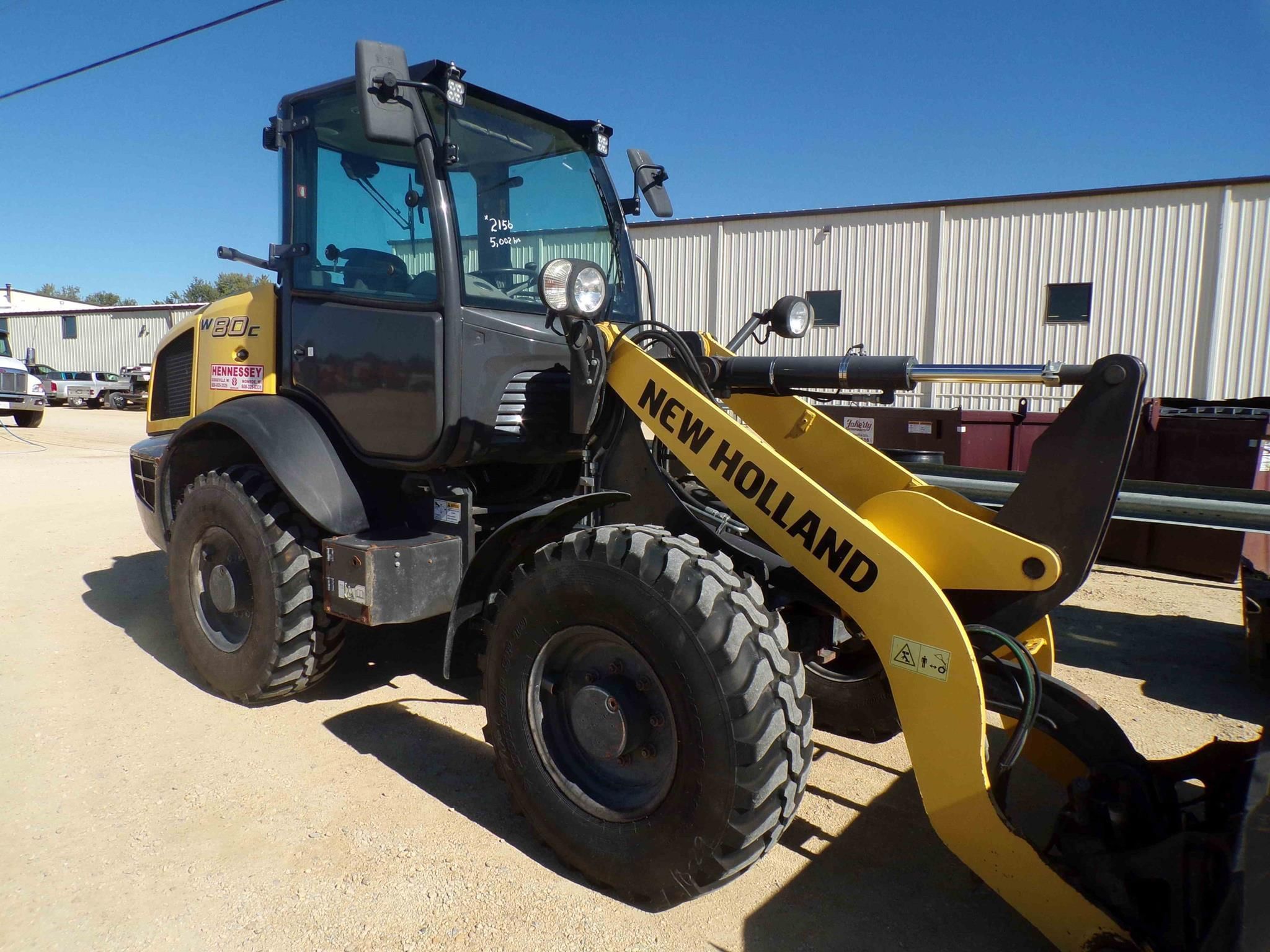 2019 New Holland W80C Equipment Image0