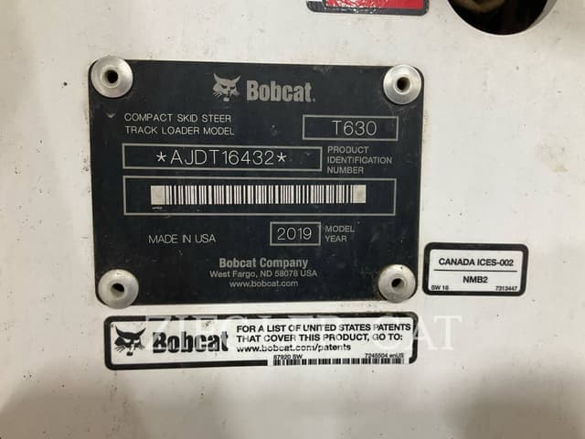 Image of Bobcat T630 equipment image 4