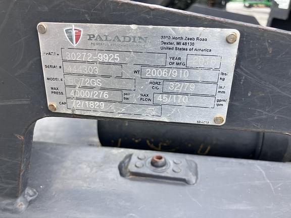 Image of Paladin BC72GS equipment image 3