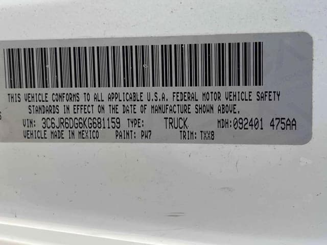 Image of Dodge Ram 1500 equipment image 2