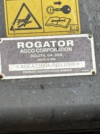 Image of RoGator RG1100C equipment image 2