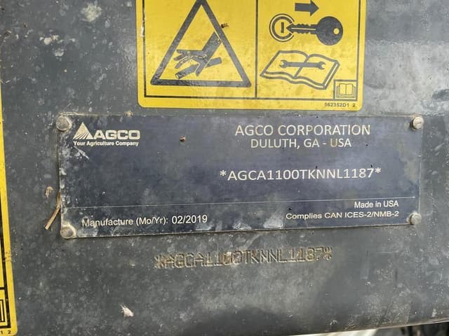 Image of RoGator RG1100C equipment image 1