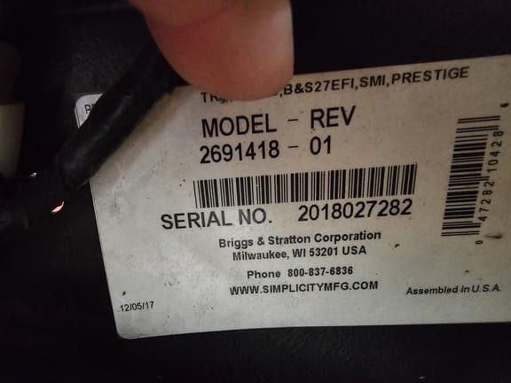 Image of Simplicity Prestige equipment image 3