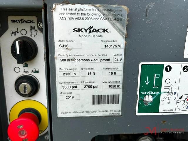 Image of Sky Jack SJ16 equipment image 1