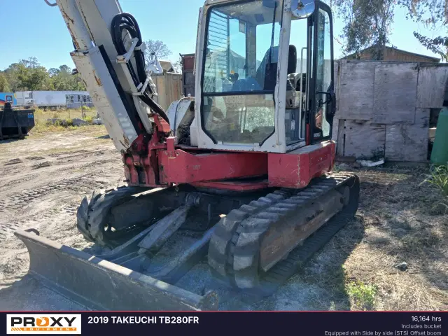 Image of Takeuchi TB280FR equipment image 3