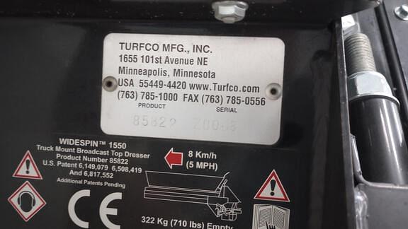 Image of Turfco 1550 equipment image 4