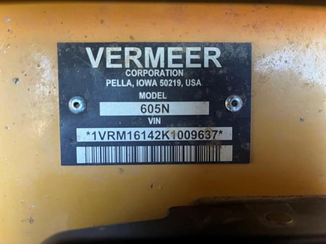 Image of Vermeer 605N equipment image 1