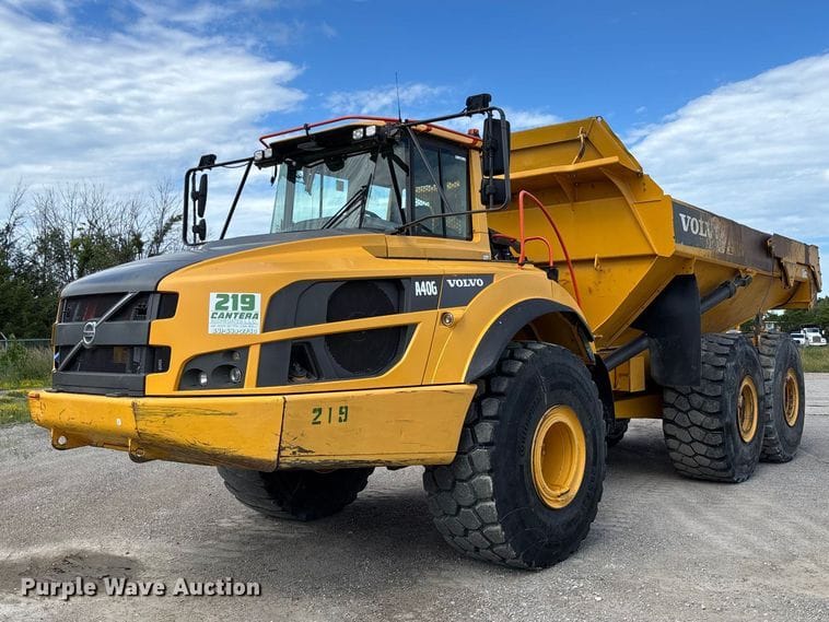 2019 Volvo A40G Equipment Image0