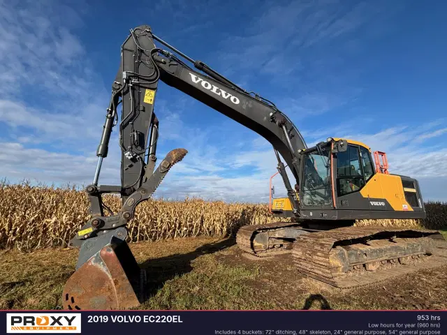 Image of Volvo EC220EL equipment image 2