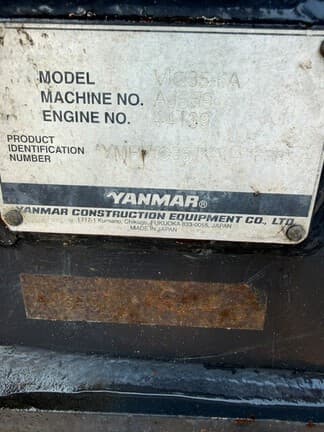 Image of Yanmar M035-6A equipment image 4