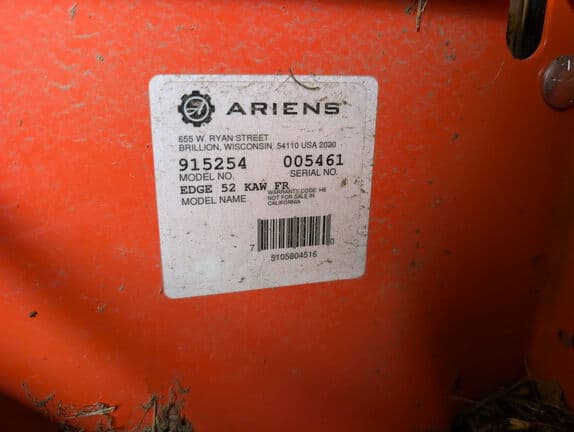 Image of Ariens Edge 52 equipment image 4