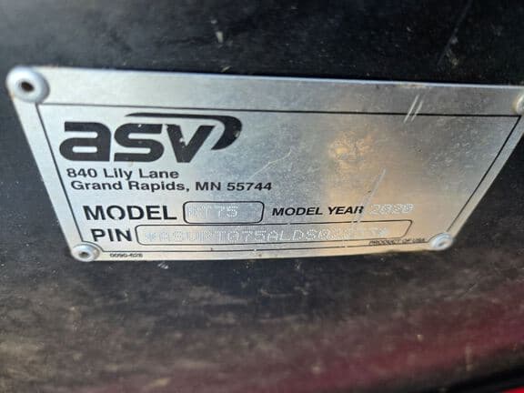 Image of ASV RT75 equipment image 4