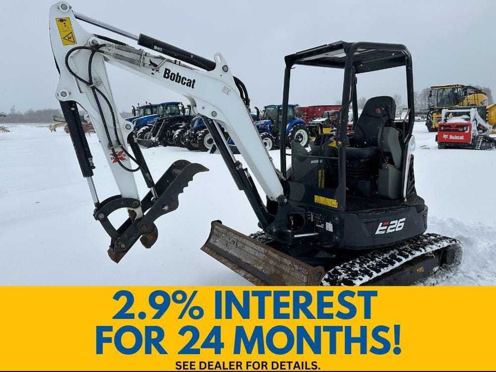 2020 Bobcat E26 Equipment Image0