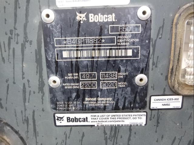 Image of Bobcat E50 equipment image 4