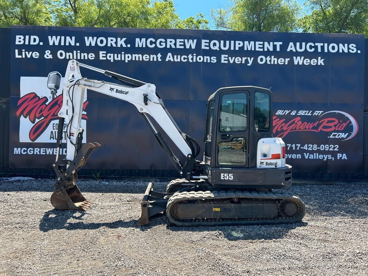 2020 Bobcat E55 Equipment Image0