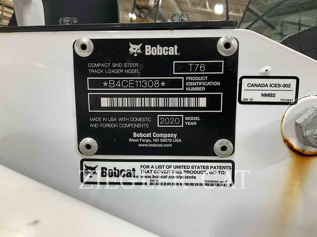 Image of Bobcat T76 equipment image 4
