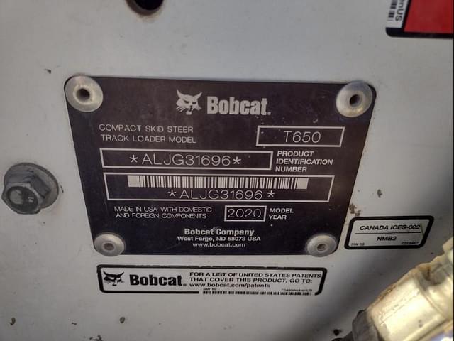 Image of Bobcat T650 equipment image 4