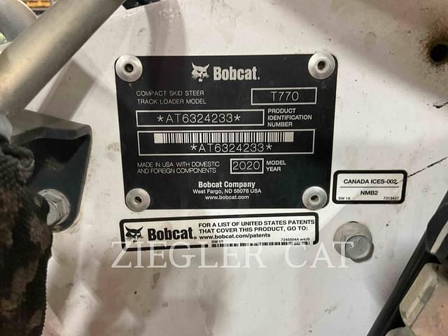 Image of Bobcat T770 equipment image 1