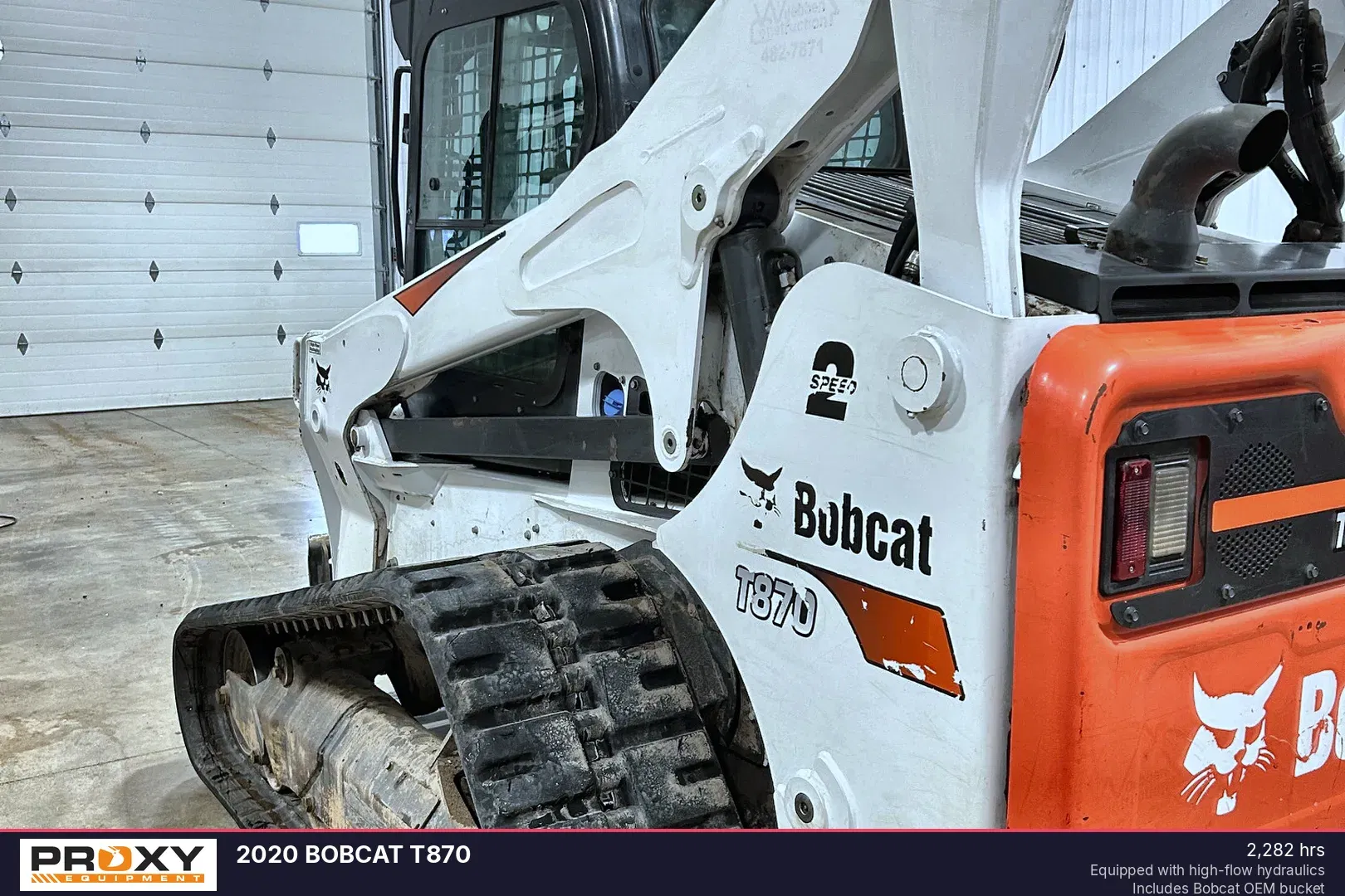 2020 Bobcat T870 Equipment Image0