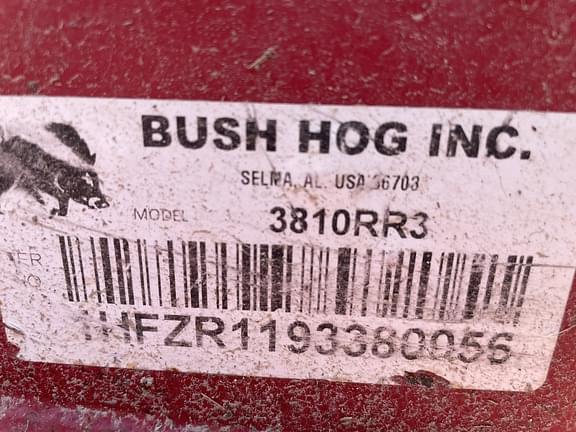 Image of Bush Hog 3810HD equipment image 2