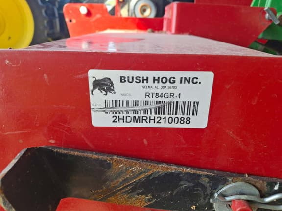 Image of Bush Hog RT84GR equipment image 4