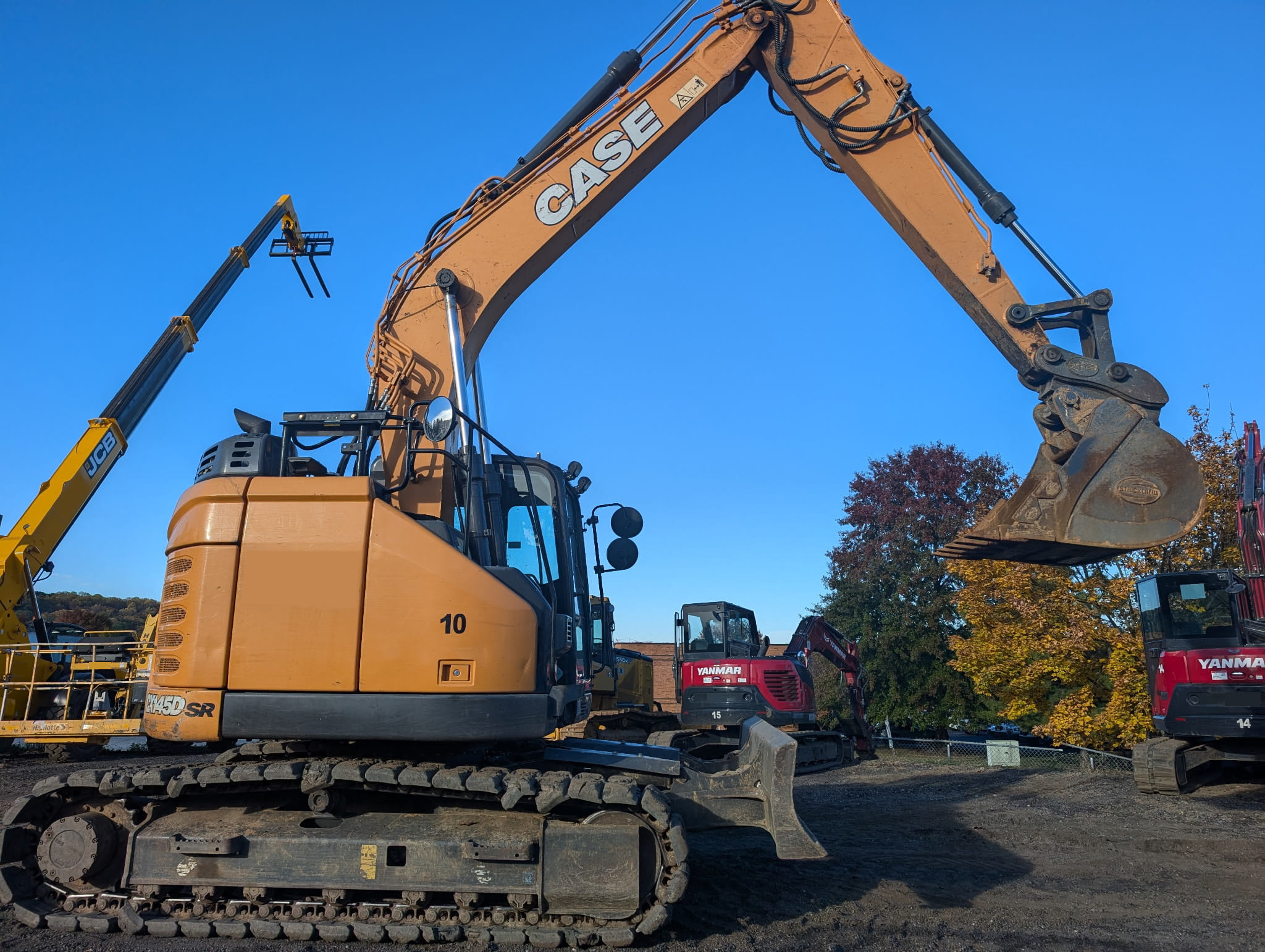 2020 Case CX145D Equipment Image0