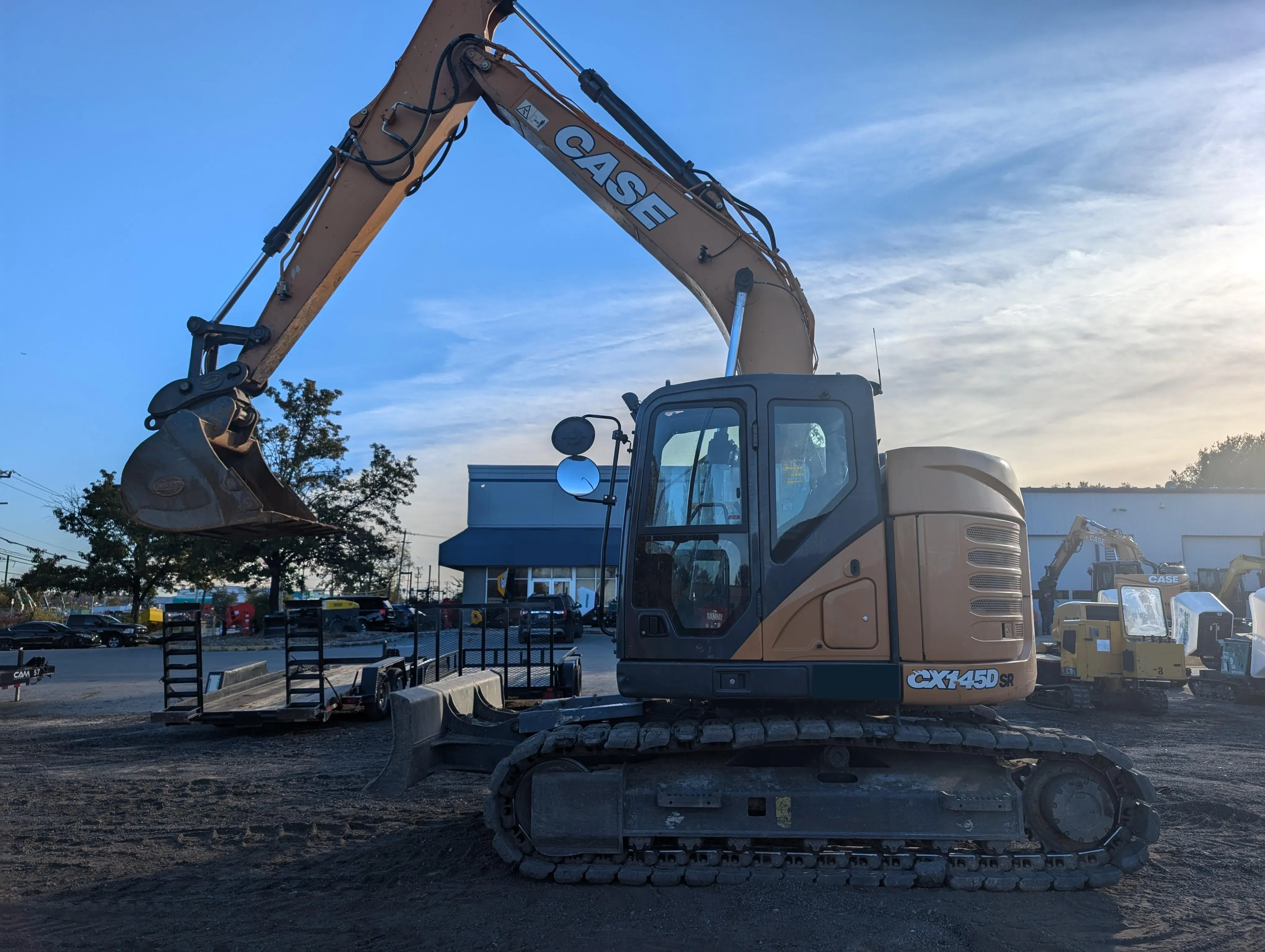 2020 Case CX145D Equipment Image0
