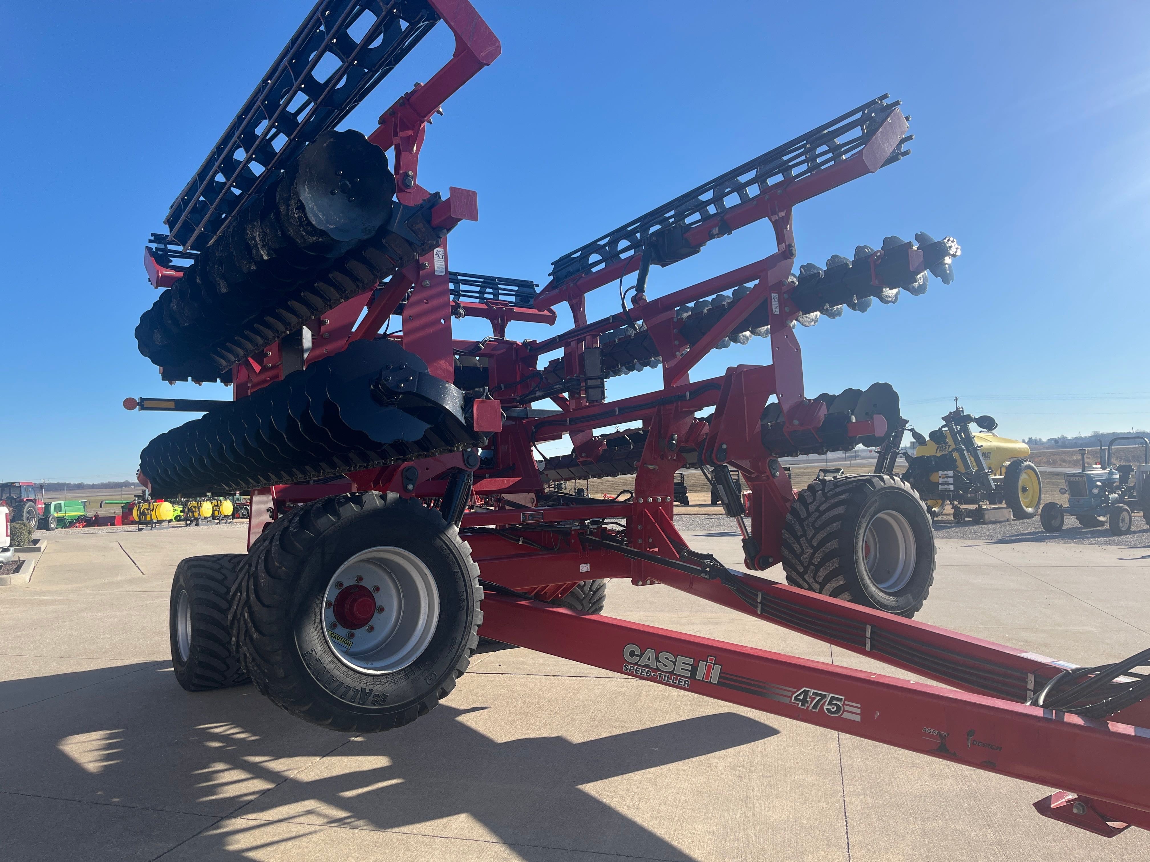 SOLD - 2020 Case IH 475 Speed Tiller Stock No. 202424 Tillage with 41 ...