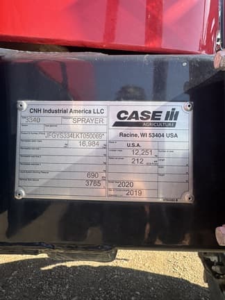 Image of Case IH Patriot 3340 equipment image 1