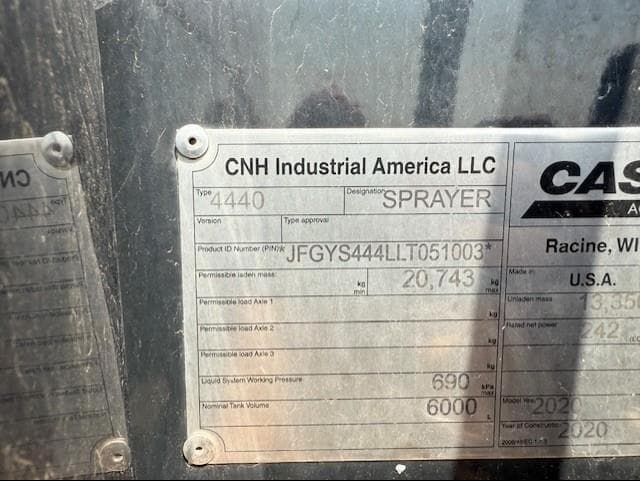 Image of Case IH Patriot 4440 equipment image 2
