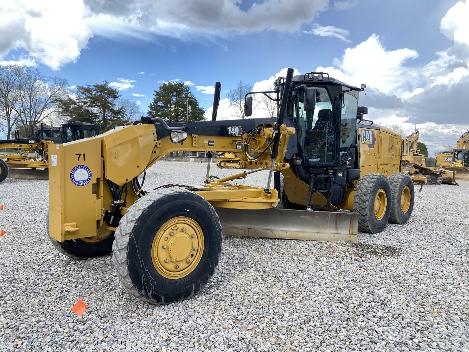 2020 Caterpillar 140 Equipment Image0