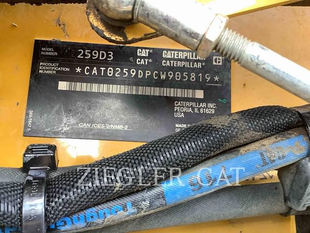 Image of Caterpillar 259D3 equipment image 4