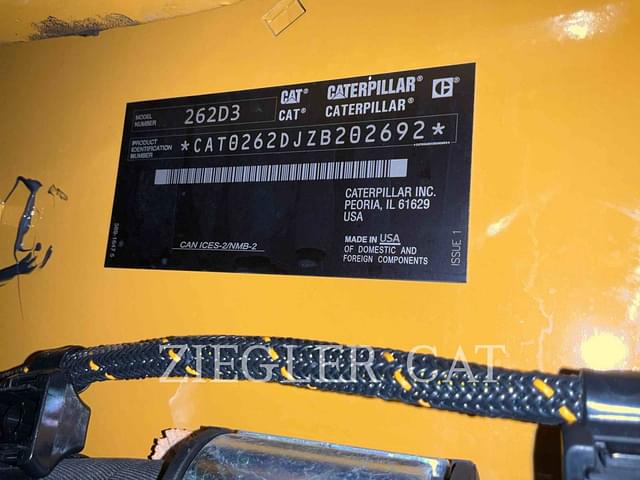 Image of Caterpillar 262D3 equipment image 1