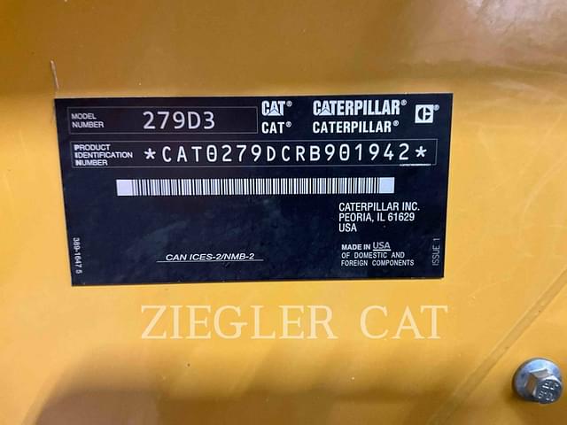 Image of Caterpillar 279D3 equipment image 3