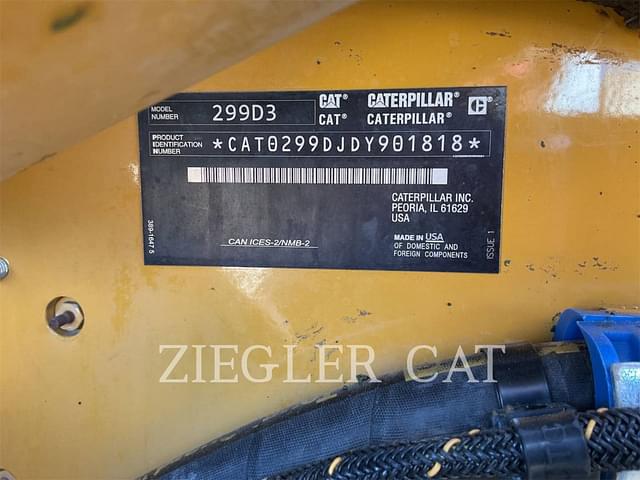 Image of Caterpillar 299D3 equipment image 1