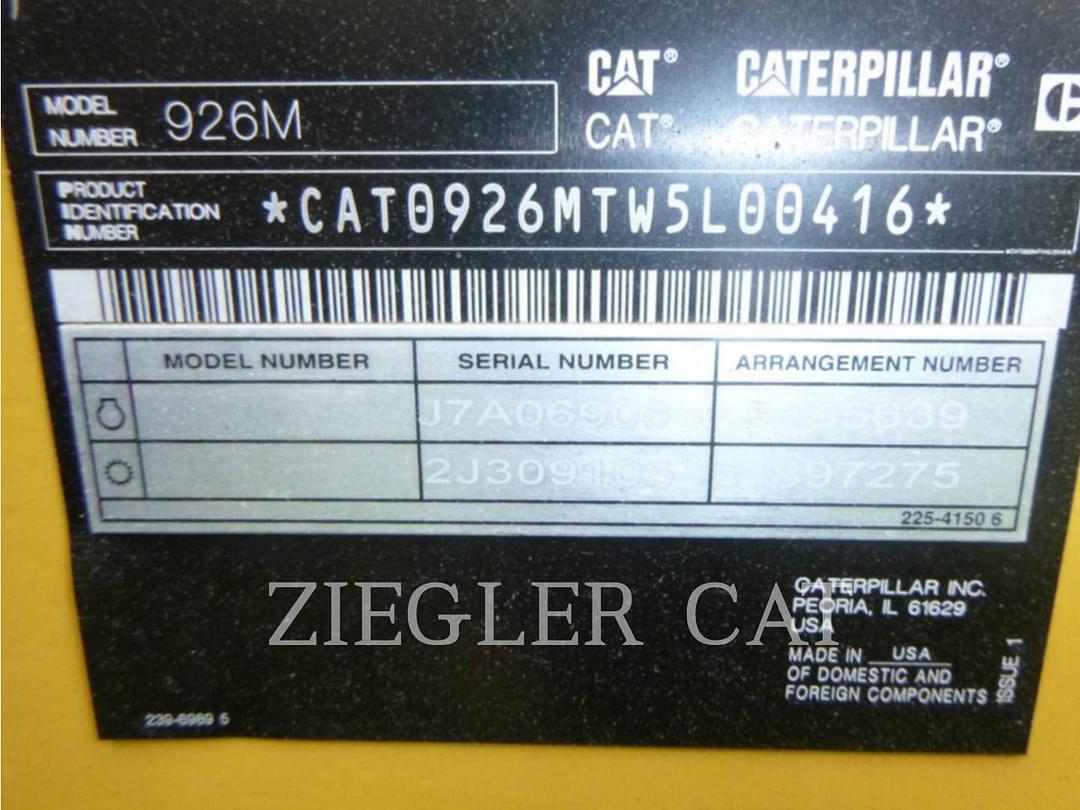 Image of Caterpillar 926M Primary image