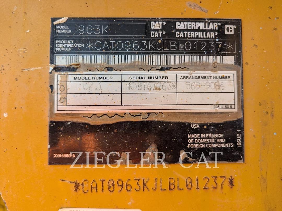 Image of Caterpillar 963K Primary image
